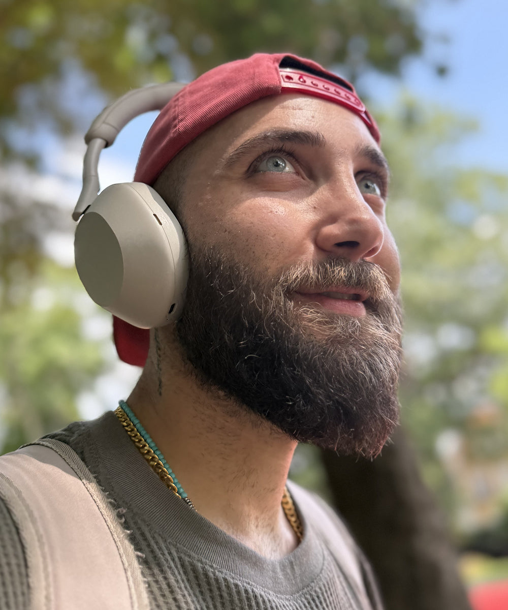 Fady, the founder of PPB, gazing away and with a smile