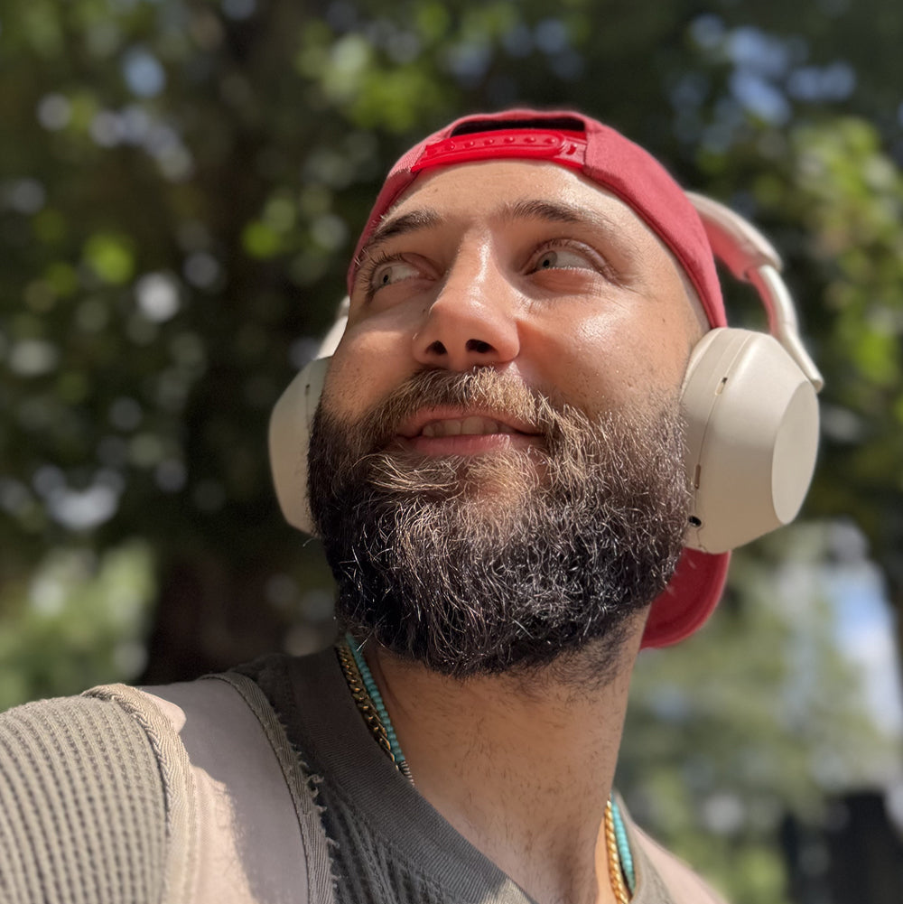 Fady, the founder of PPB, gazing away with a smile